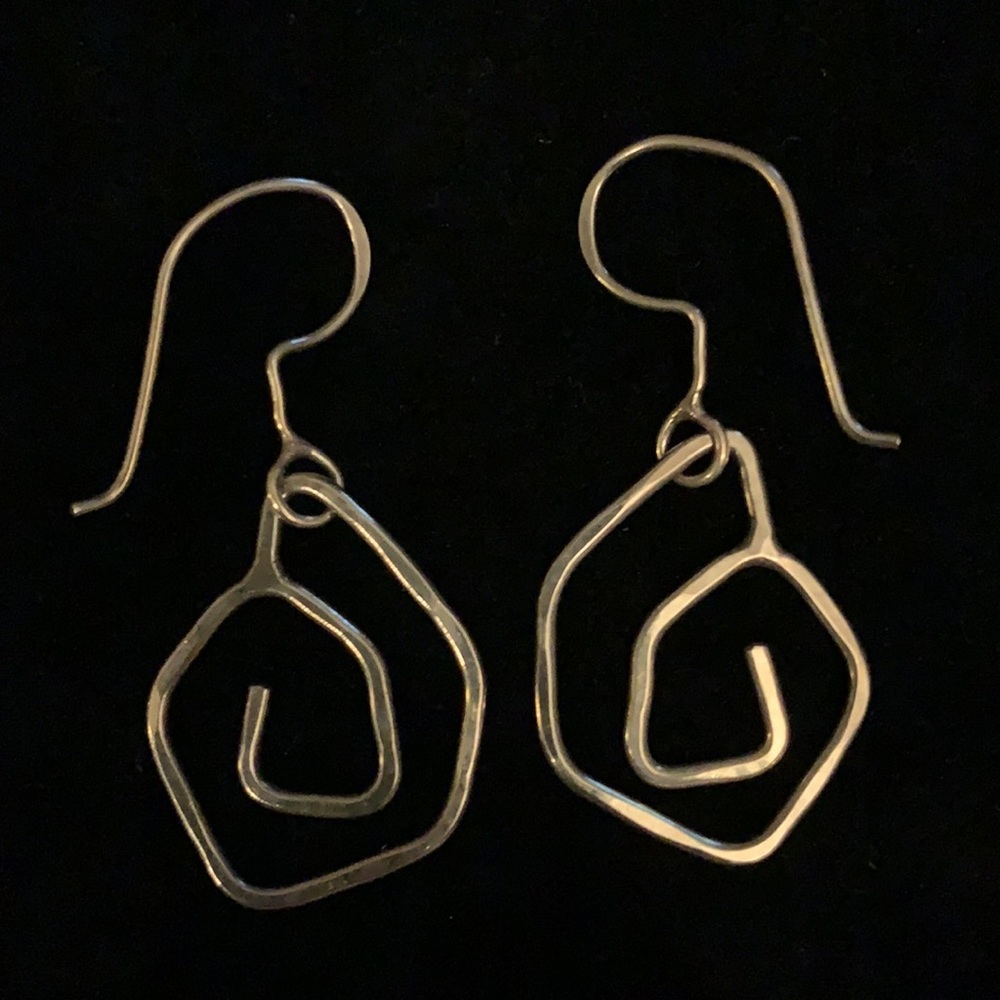 Jenni K handcrafted sterling silver earrings